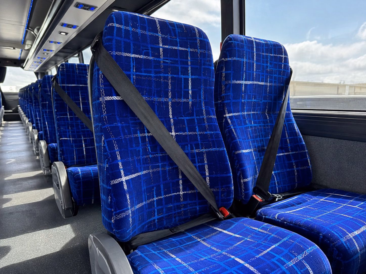 compare buses for easter christmas and peak church season in kannapolis
