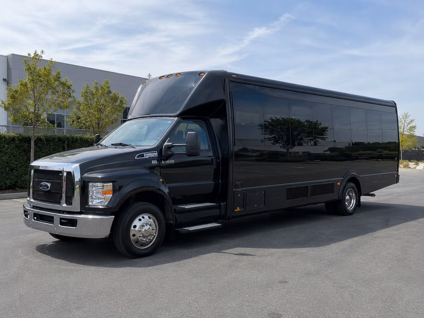 durham comfortable employee shuttle bus rentals in durham