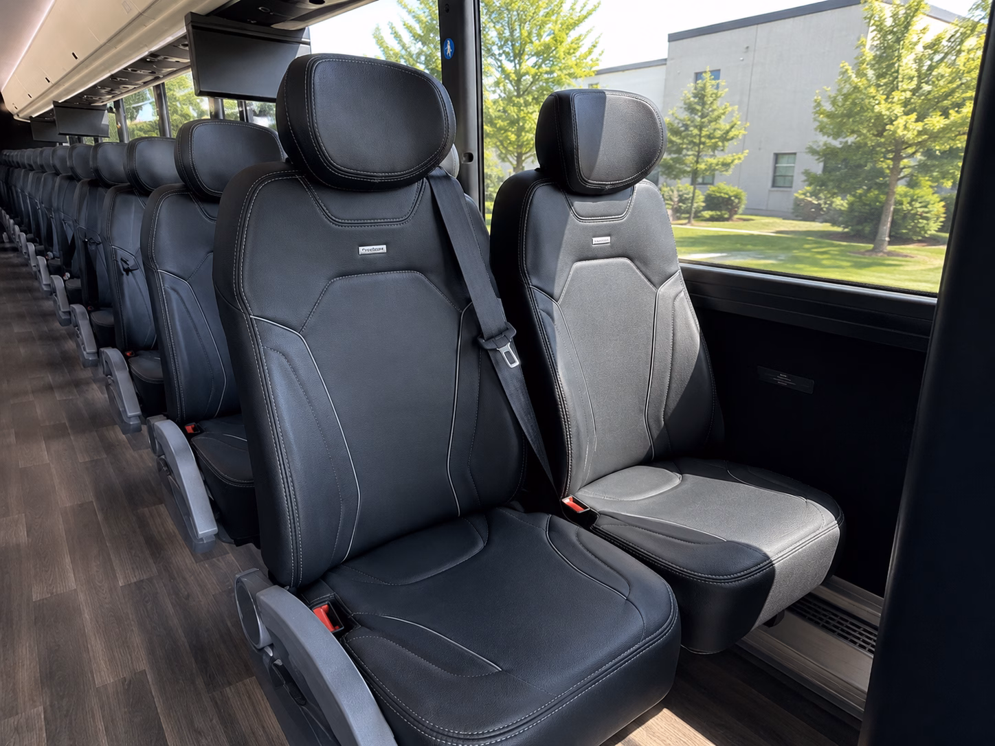 fayetteville charter bus service for corporate events in fayetteville