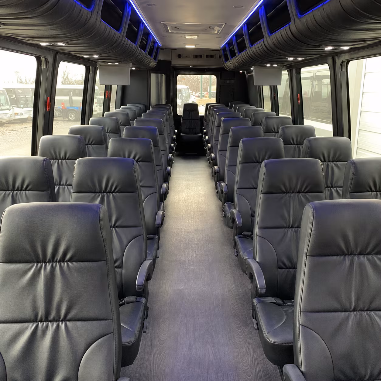 greensboro employee shuttle bus rentals in greensboro