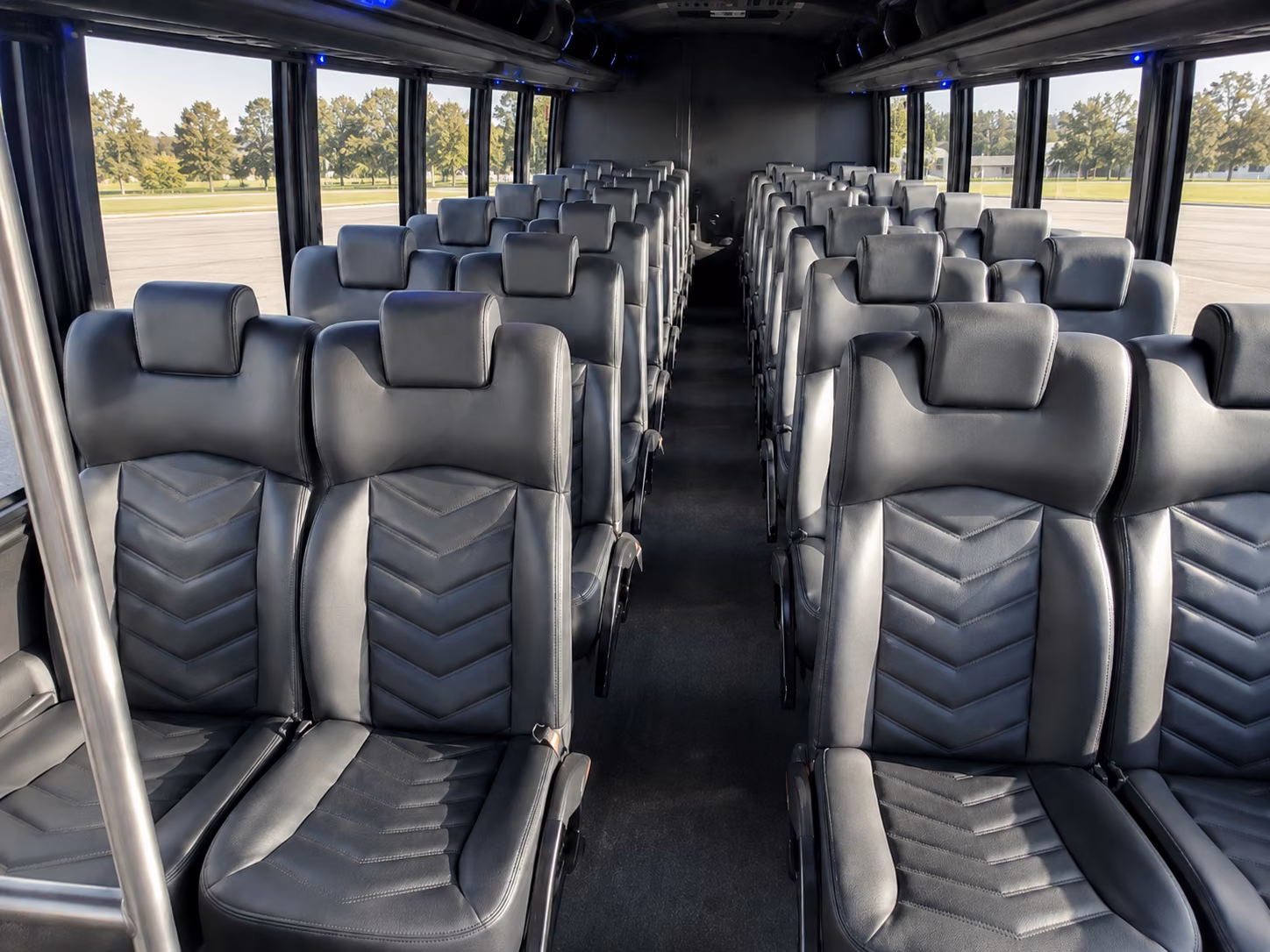 raleigh get your employees to work on time with a raleigh charter bus