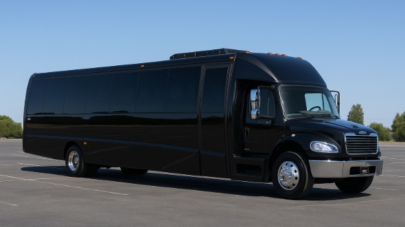 Exterior of Charter Bus Company Kannapolis's 15 Passenger Minibus in Kannapolis