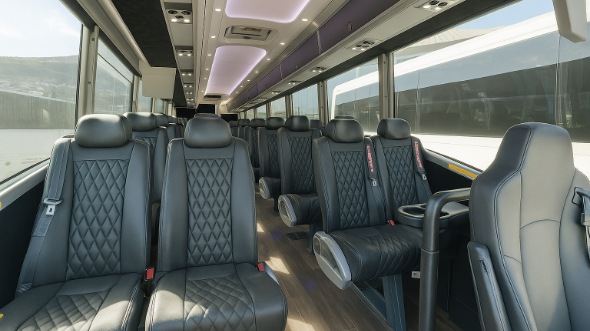 kannapolis 18 passenger minibus inside
