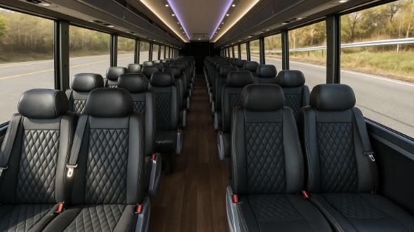 kannapolis 30 passenger minibus inside